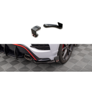 Maxton Design Maxton Design Rear Side Splitters V.1 + Flaps Hyundai Kona N Mk1