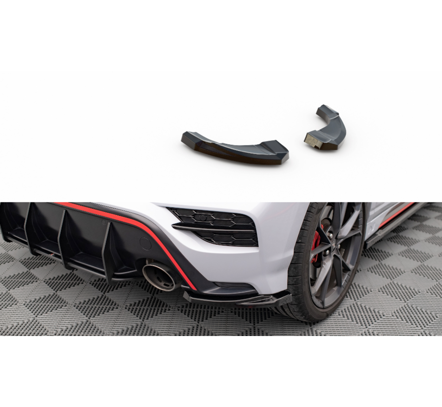 Maxton Design Rear Side Splitters V.1 Hyundai Kona Mk1