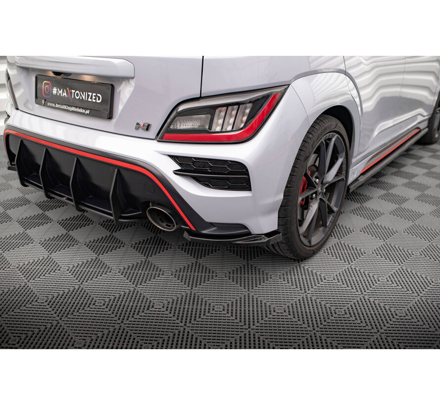 Maxton Design Rear Side Splitters V.1 Hyundai Kona Mk1