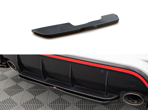 Maxton Design Maxton Design Central Rear Splitter for Hyundai Kona N Mk1