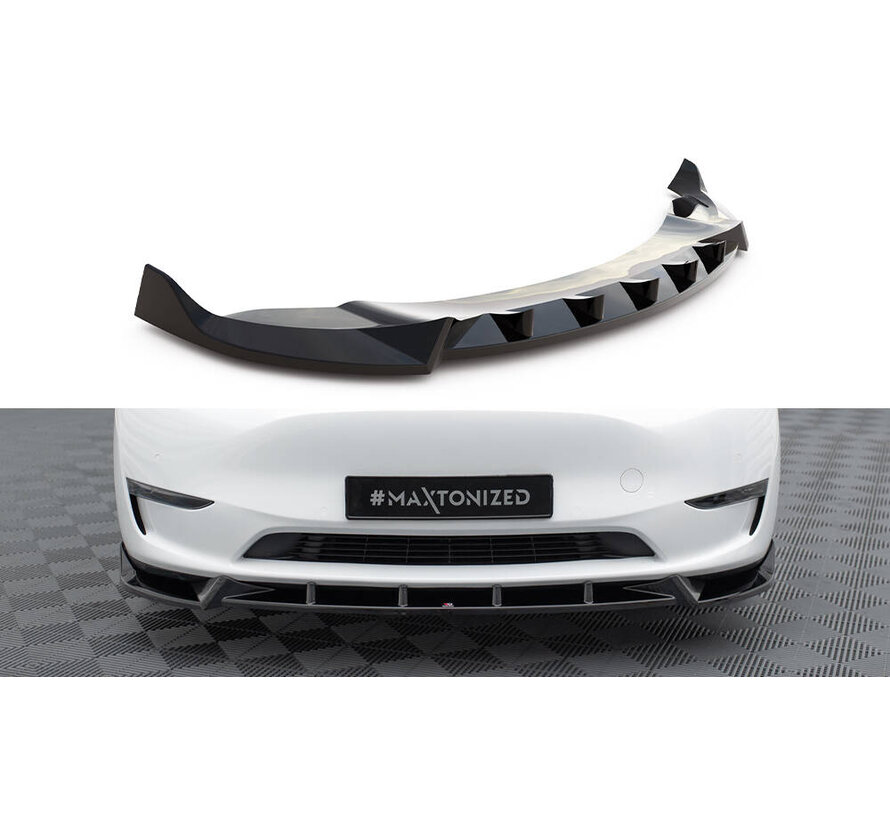 Maxton Design Front Splitter V.1 Tesla Model Y