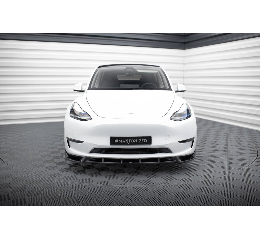 Maxton Design Front Splitter V.1 Tesla Model Y