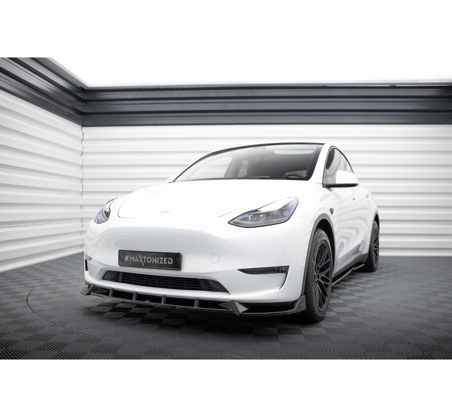 Maxton Design Front Splitter V.1 Tesla Model Y