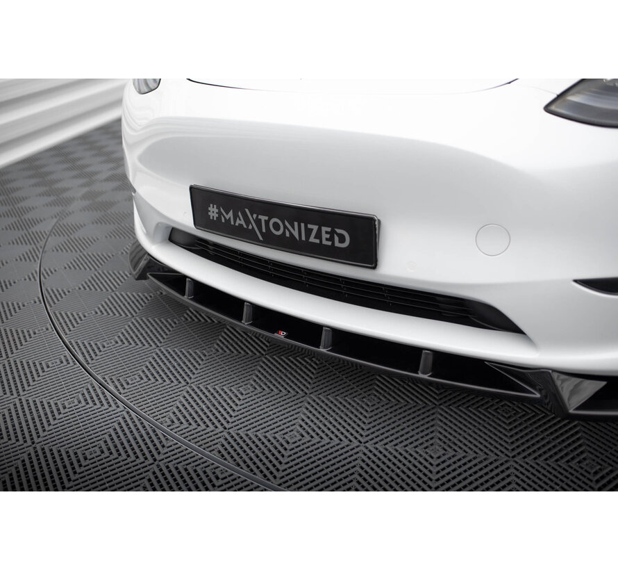 Maxton Design Front Splitter V.1 Tesla Model Y