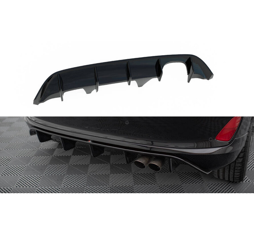 Maxton Design REAR DIFFUSER FORD FIESTA MK8 ST