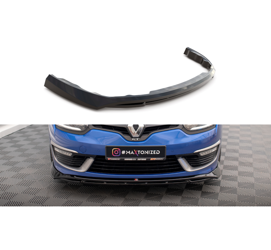 Maxton Design Front Splitter Renault Megane GT Line Grandtour Mk3 Facelift