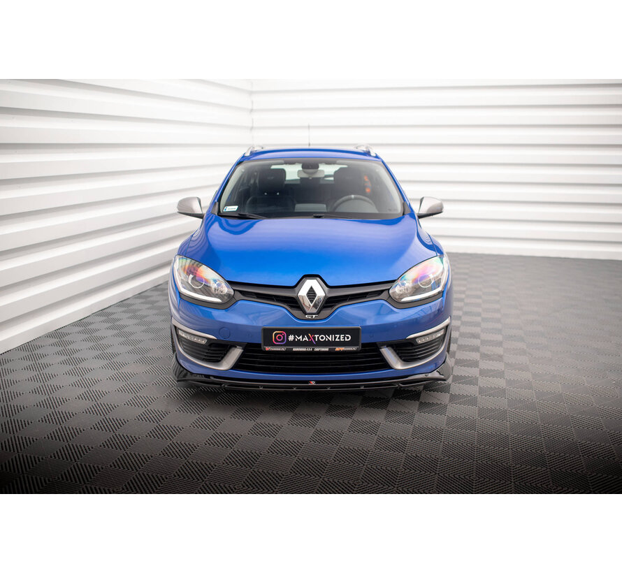 Maxton Design Front Splitter Renault Megane GT Line Grandtour Mk3 Facelift