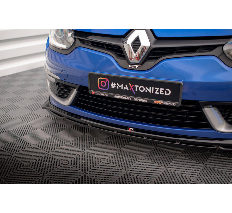 Maxton Design Front Splitter Renault Megane GT Line Grandtour Mk3 Facelift