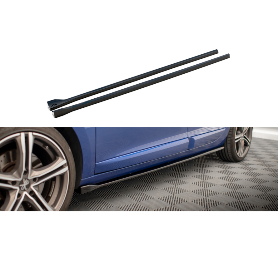 Maxton Design Side Skirts Diffusers Renault Megane GT Line Grandtour Mk3 Facelift