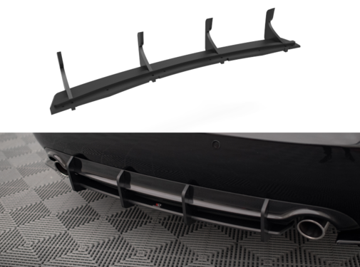Maxton Design Maxton Design Street Pro Rear Diffuser Audi A4 S-Line B7