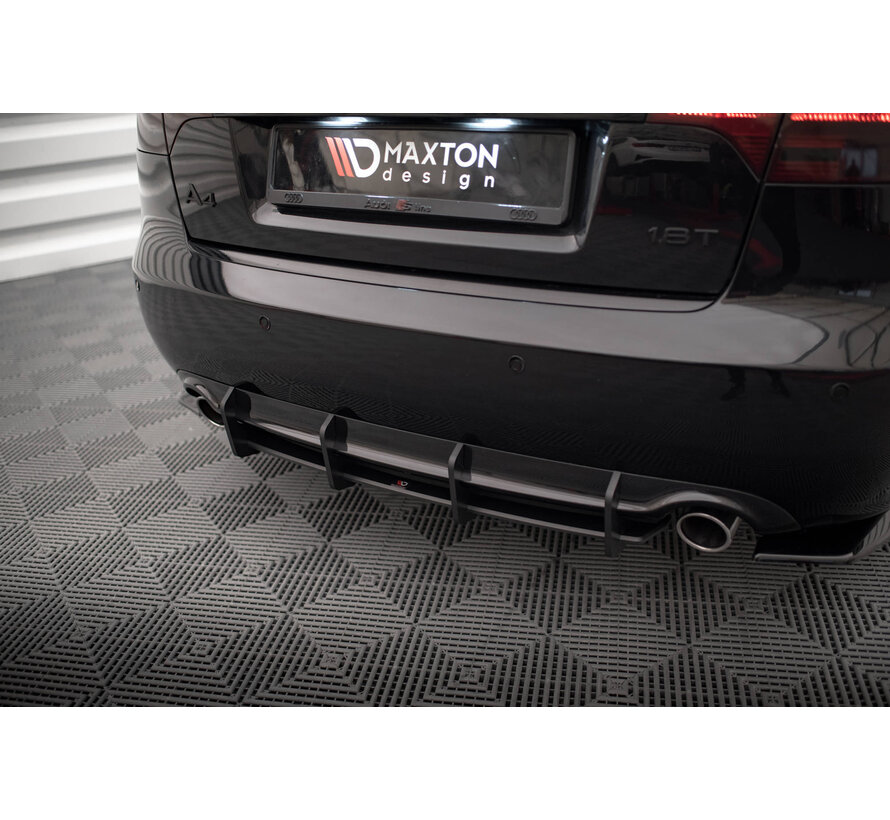 Maxton Design Street Pro Rear Diffuser Audi A4 S-Line B7