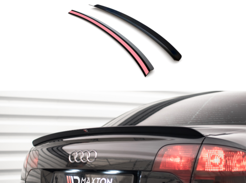 Maxton Design Maxton Design Spoiler Cap Audi A4 Sedan S-Line B7