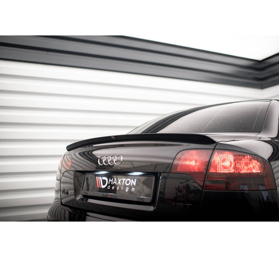 Maxton Design Spoiler Cap Audi A4 Sedan S-Line B7
