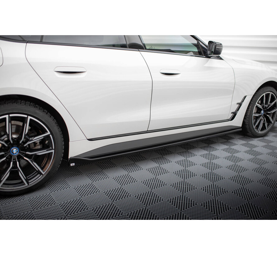 Maxton Design Side Skirts Diffusers V.1 BMW i4 M-Pack G26