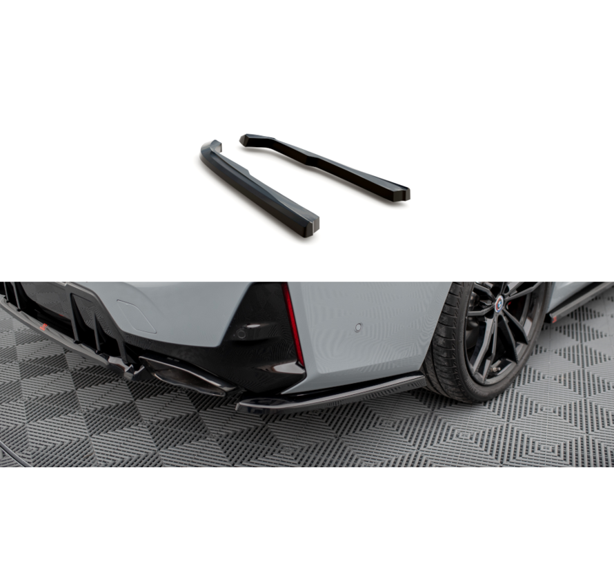 Maxton Design Rear Side Splitters passend voor BMW M340i G20 / G21 Facelift