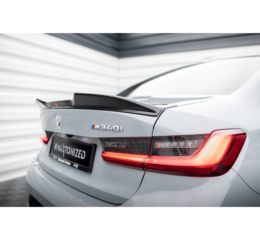 Maxton Design Spoiler Cap 3D BMW M340i / 3 M-Pack / M3 Sedan G20 Facelift