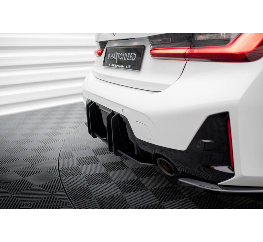 Maxton Design Street Pro Rear Diffuser BMW 3 M-Pack G20 / G21 Facelift