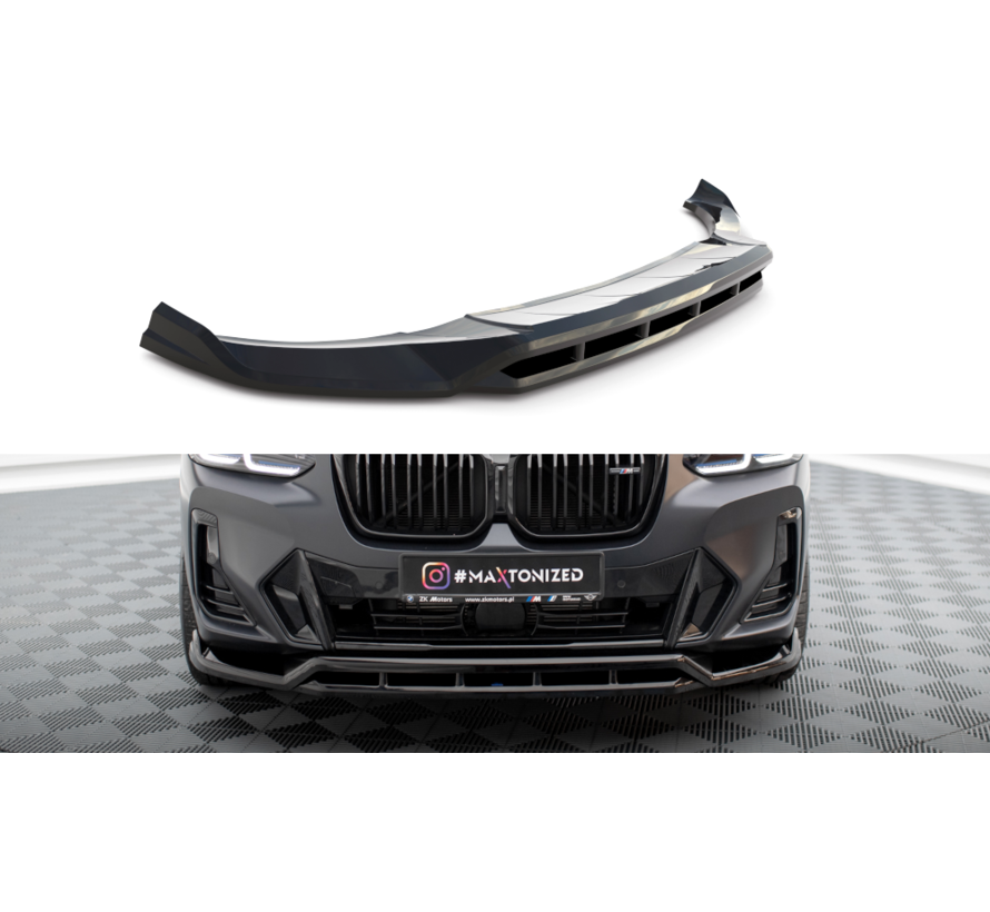 Maxton Design Front Splitter BMW X3 M-Pack G01 Facelift