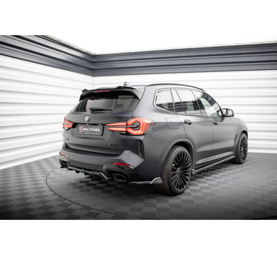 Maxton Design Rear Side Splitters passend voor BMW X3 M-Pack G01 Facelift