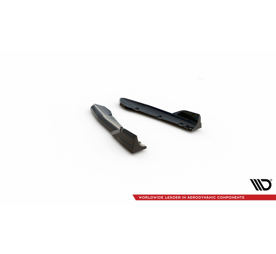 Maxton Design Rear Side Splitters passend voor BMW X3 M-Pack G01 Facelift