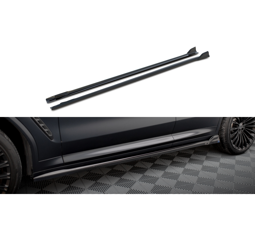 Maxton Design Side Skirts Diffusers BMW X3 M-Pack G01 Facelift