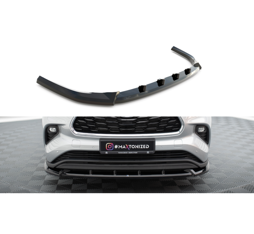 Maxton Design Front Splitter Toyota Highlander Mk4