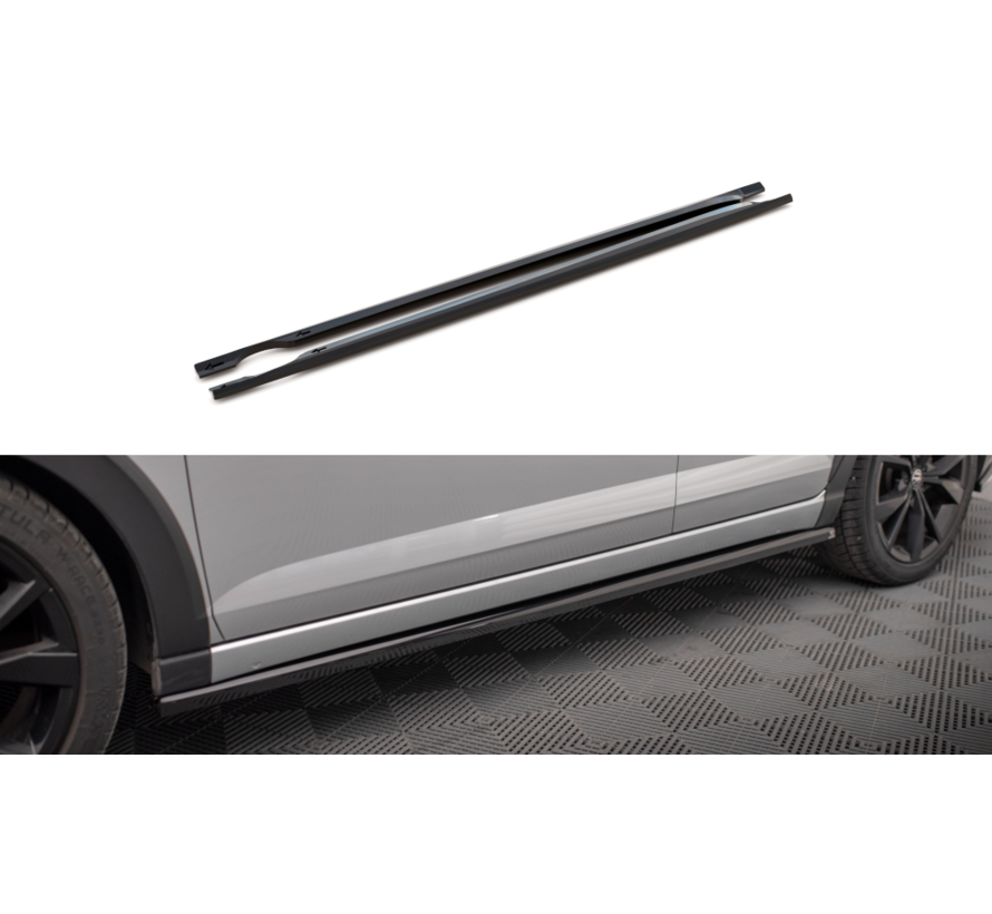 Maxton Design Side Skirts Diffusers Volkswagen Taigo R-Line Mk1