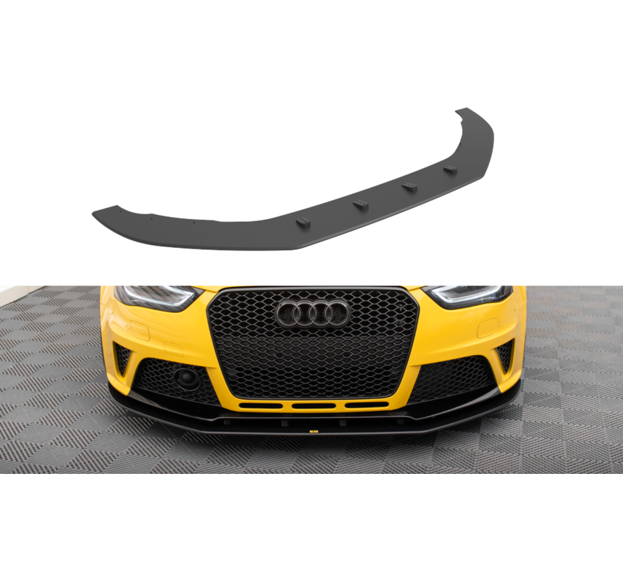 Maxton Design Street Pro Front Splitter Audi RS4 B8