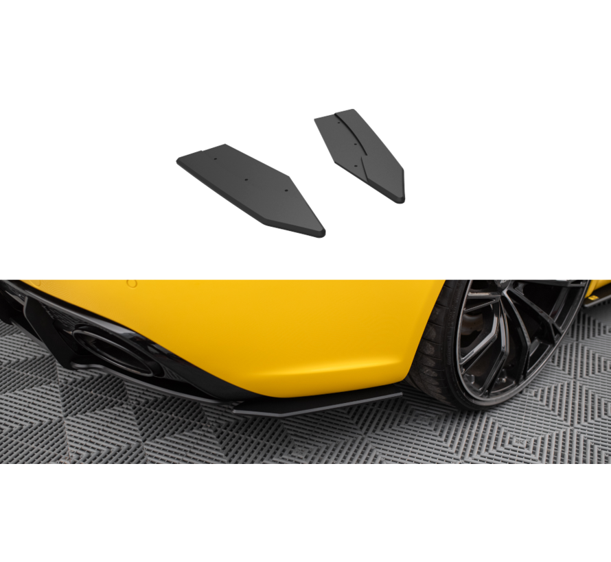 Maxton Design Street Pro Rear Side Splitters Audi RS4 B8