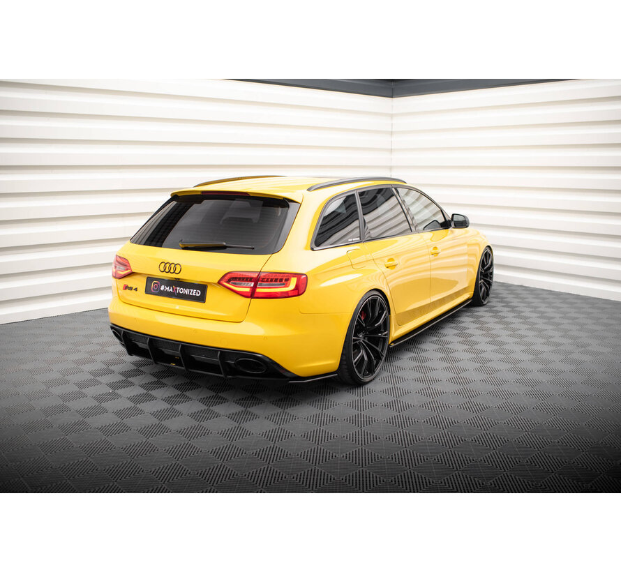 Maxton Design Street Pro Rear Side Splitters Audi RS4 B8