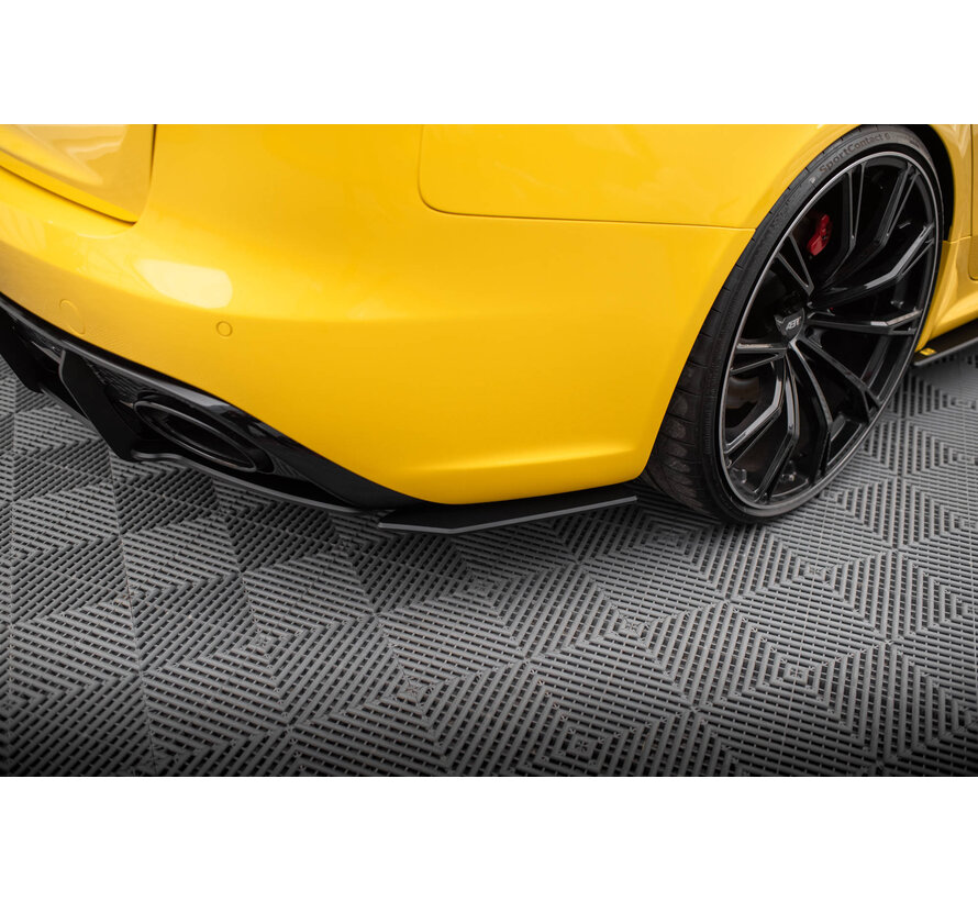 Maxton Design Street Pro Rear Side Splitters Audi RS4 B8