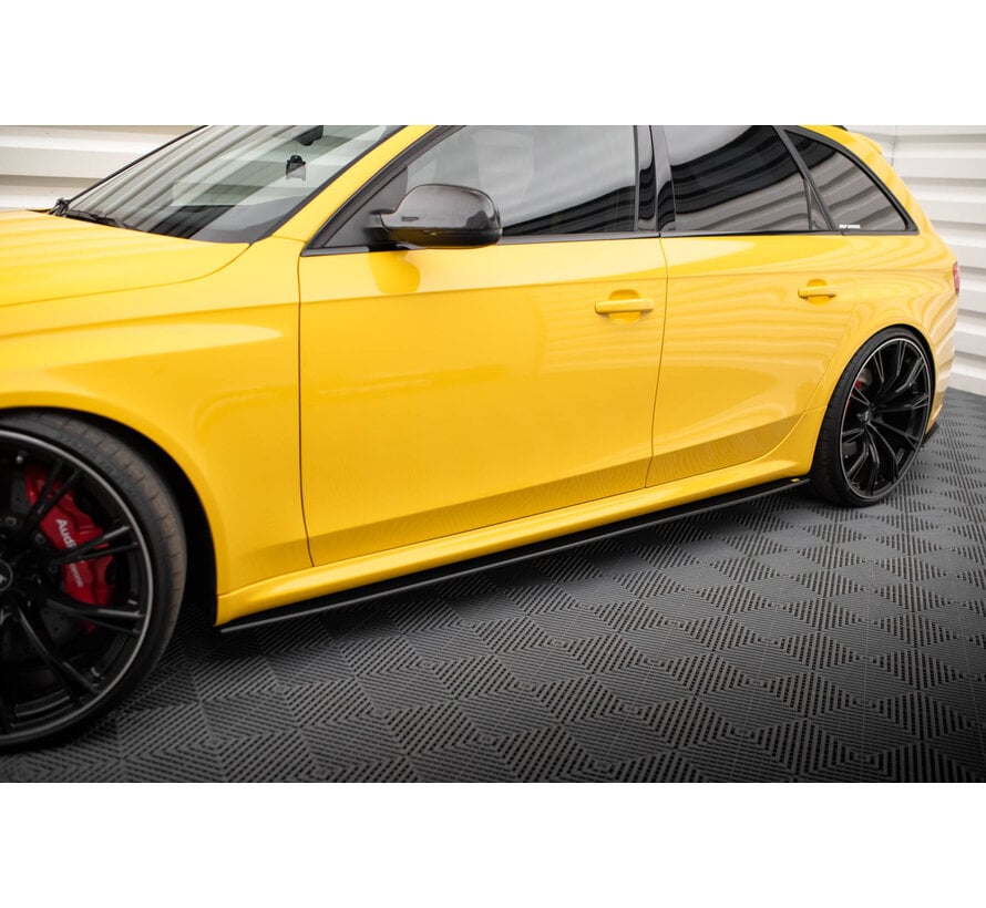 Maxton Design Street Pro Side Skirts Diffusers Audi RS4 B8