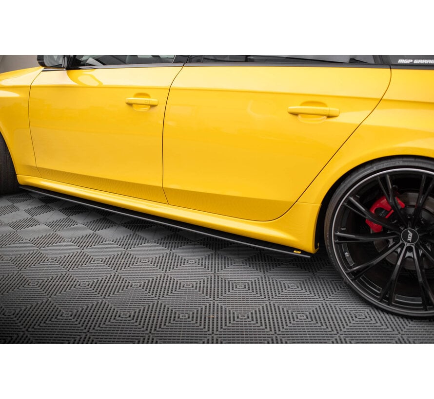 Maxton Design Street Pro Side Skirts Diffusers Audi RS4 B8