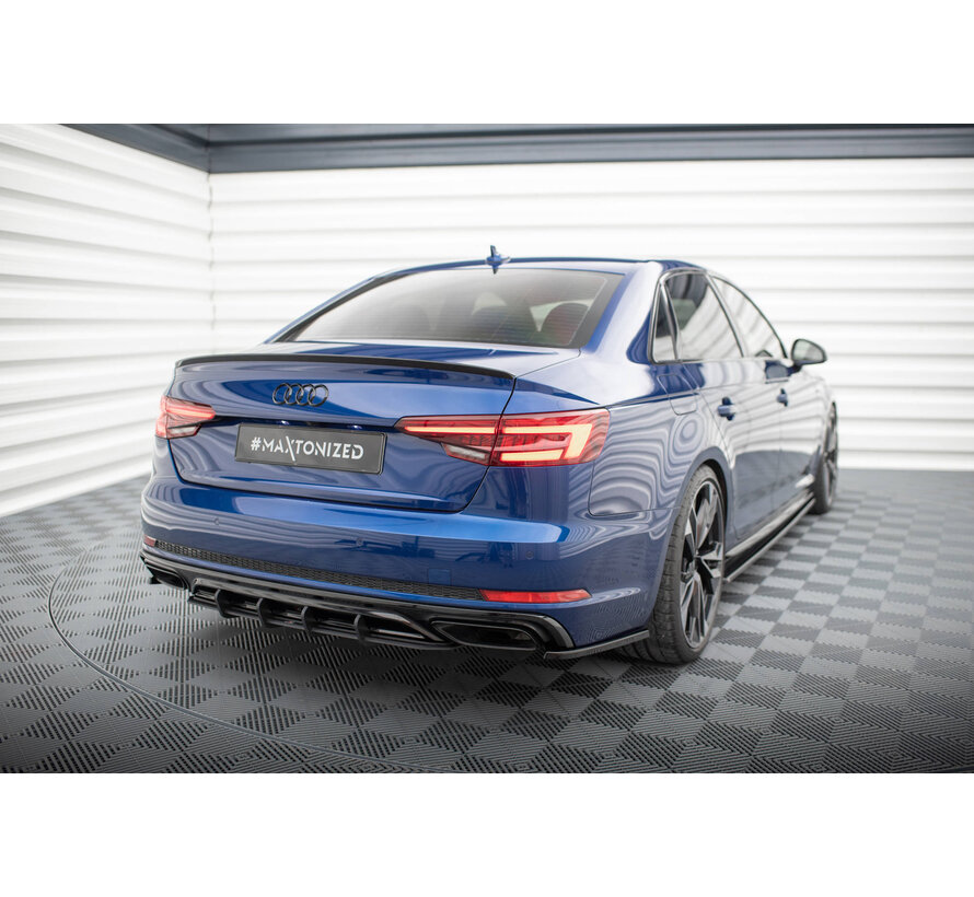 Maxton Design Street Pro Rear Diffuser Audi A4 Competition B9