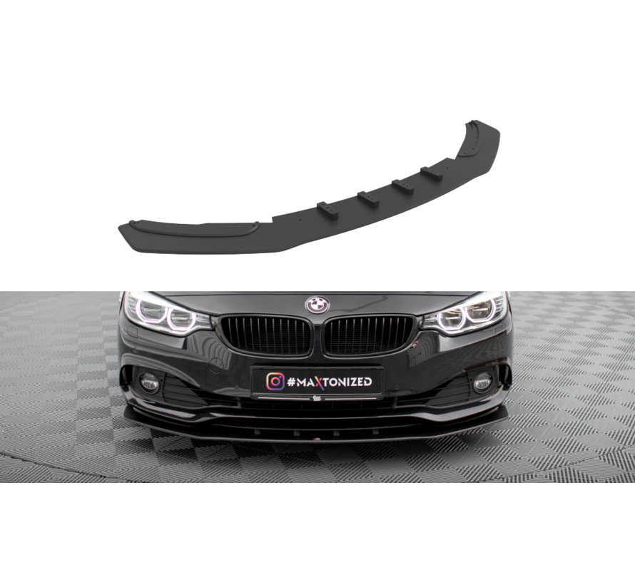 Maxton Design Street Pro Front Splitter BMW 4 Gran Coupe F36