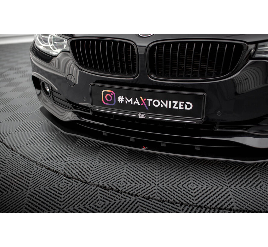 Maxton Design Street Pro Front Splitter BMW 4 Gran Coupe F36