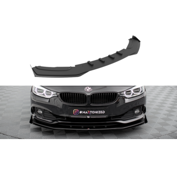 Maxton Design Maxton Design Street Pro Front Splitter + Flaps BMW 4 Gran Coupe F36