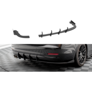 Maxton Design Maxton Design Street Pro Rear Side Splitters + Flaps BMW 4 Gran Coupe F36