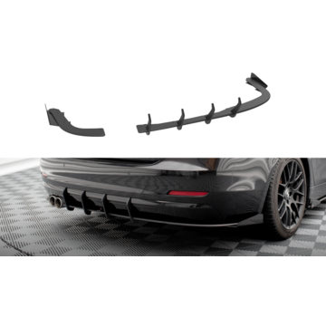 Maxton Design Maxton Design Street Pro Rear Side Splitters + Flaps BMW 4 Gran Coupe F36