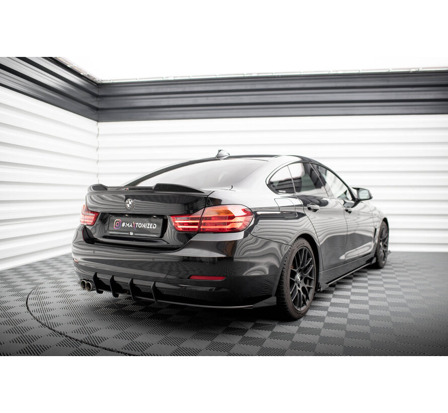 Maxton Design Street Pro Rear Side Splitters + Flaps BMW 4 Gran Coupe F36