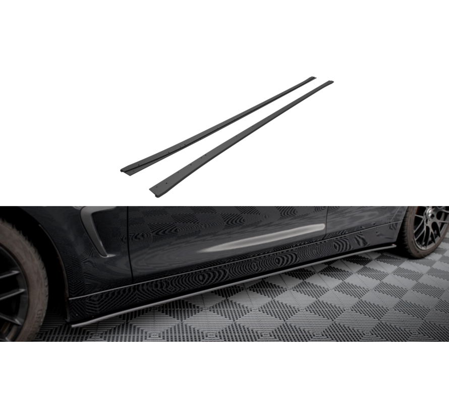 Maxton Design Street Pro Side Skirts Diffusers BMW 4 Gran Coupe F36