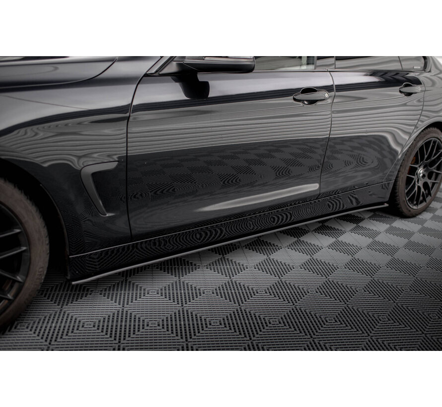 Maxton Design Street Pro Side Skirts Diffusers BMW 4 Gran Coupe F36