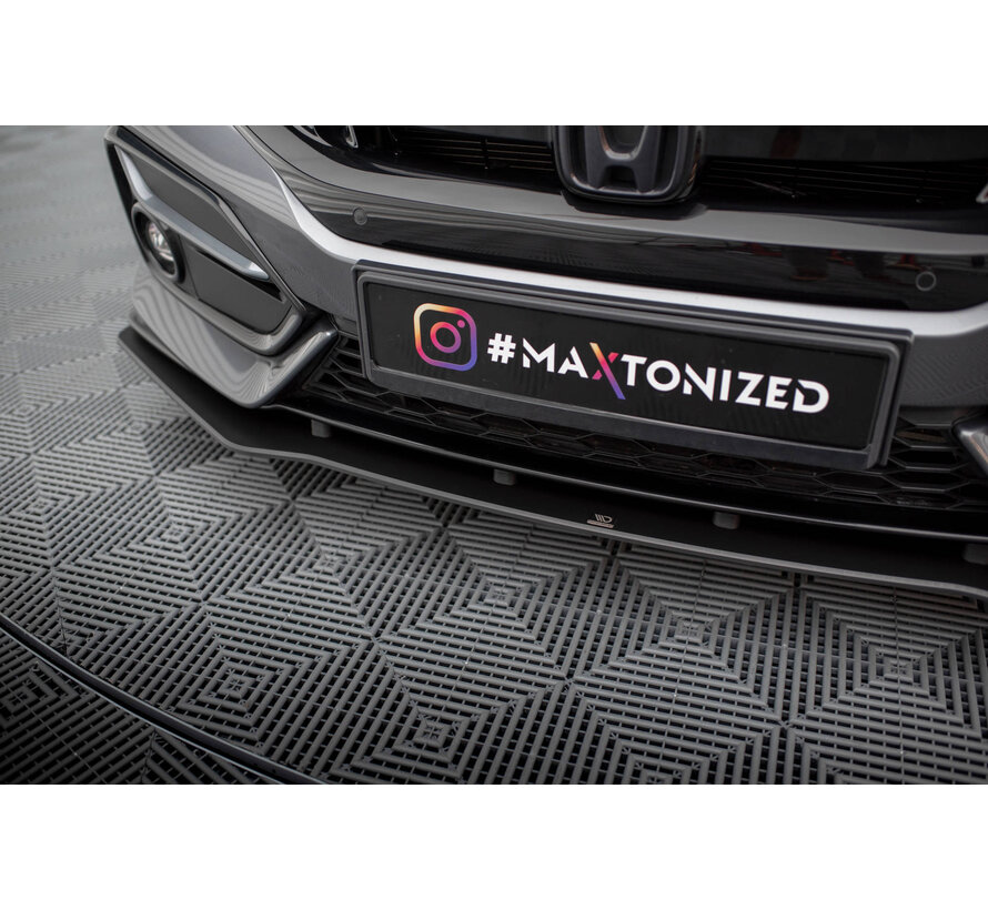 Maxton Design Street Pro Front Splitter Honda Civic Sport Mk 10