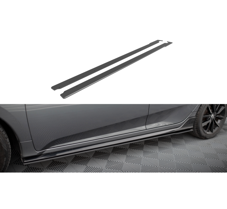 Maxton Design Street Pro Side Skirts Diffusers Honda Civic Sport Mk 10