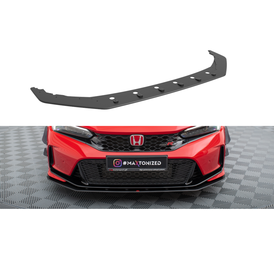 Maxton Design Street Pro Front Splitter Honda Civic Type-R Mk 11