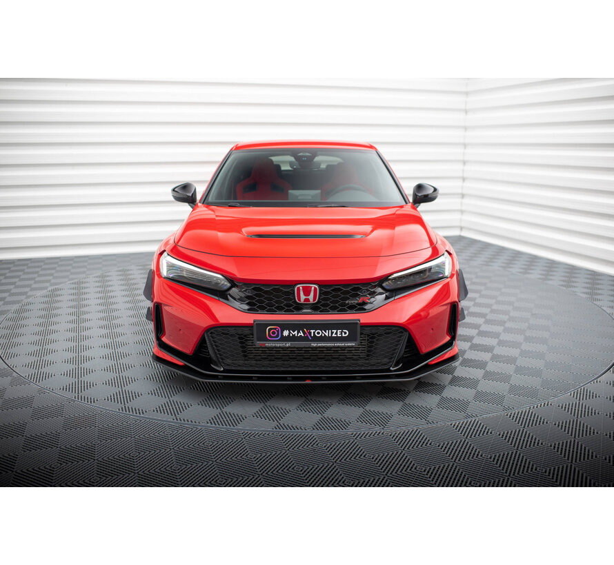 Maxton Design Street Pro Front Splitter Honda Civic Type-R Mk 11