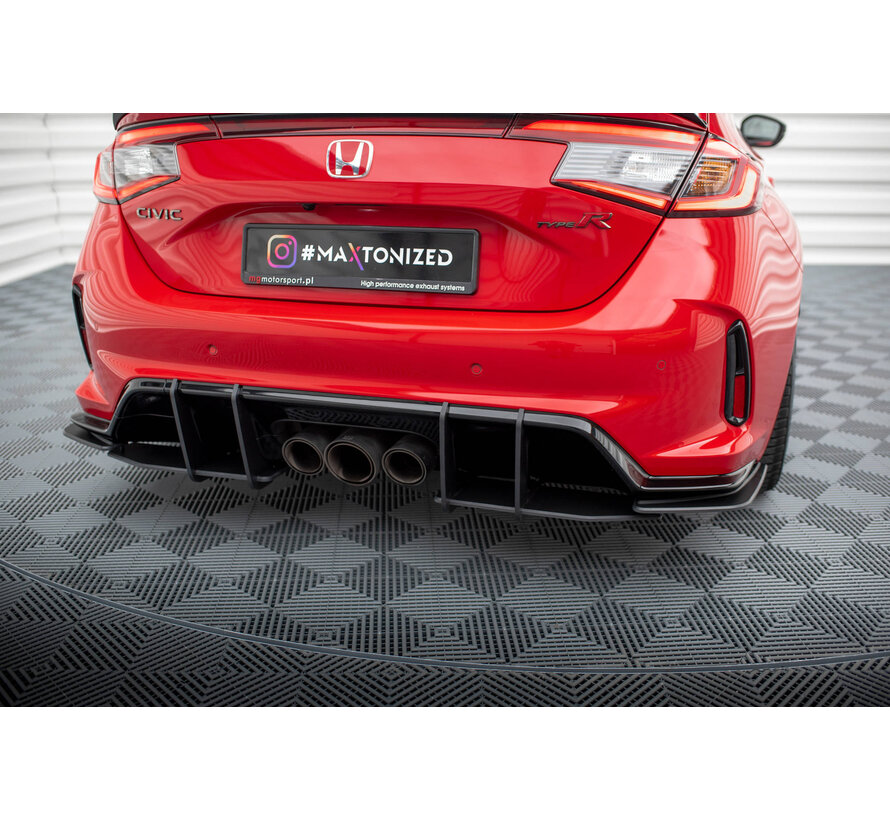 Maxton Design Street Pro Rear Side Splitters Honda Civic Type-R Mk 11