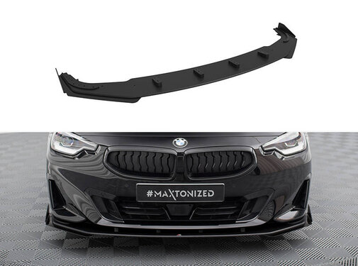 Maxton Design Maxton Design Street Pro Front Splitter + Flaps BMW 2 Coupe G42
