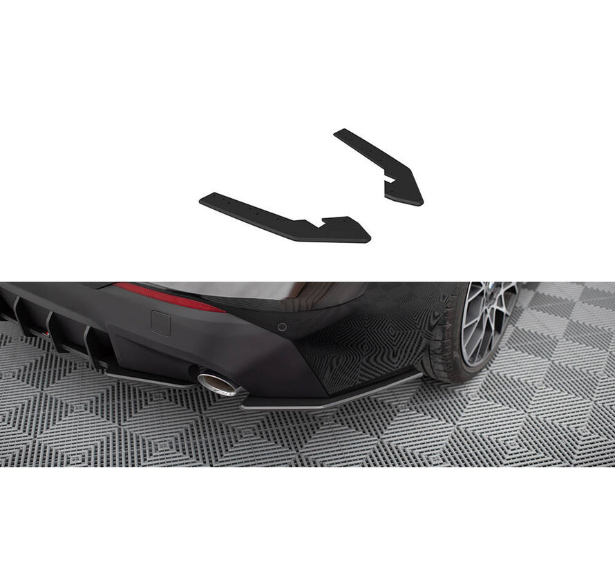 Maxton Design Street Pro Rear Side Splitters BMW 2 Coupe G42