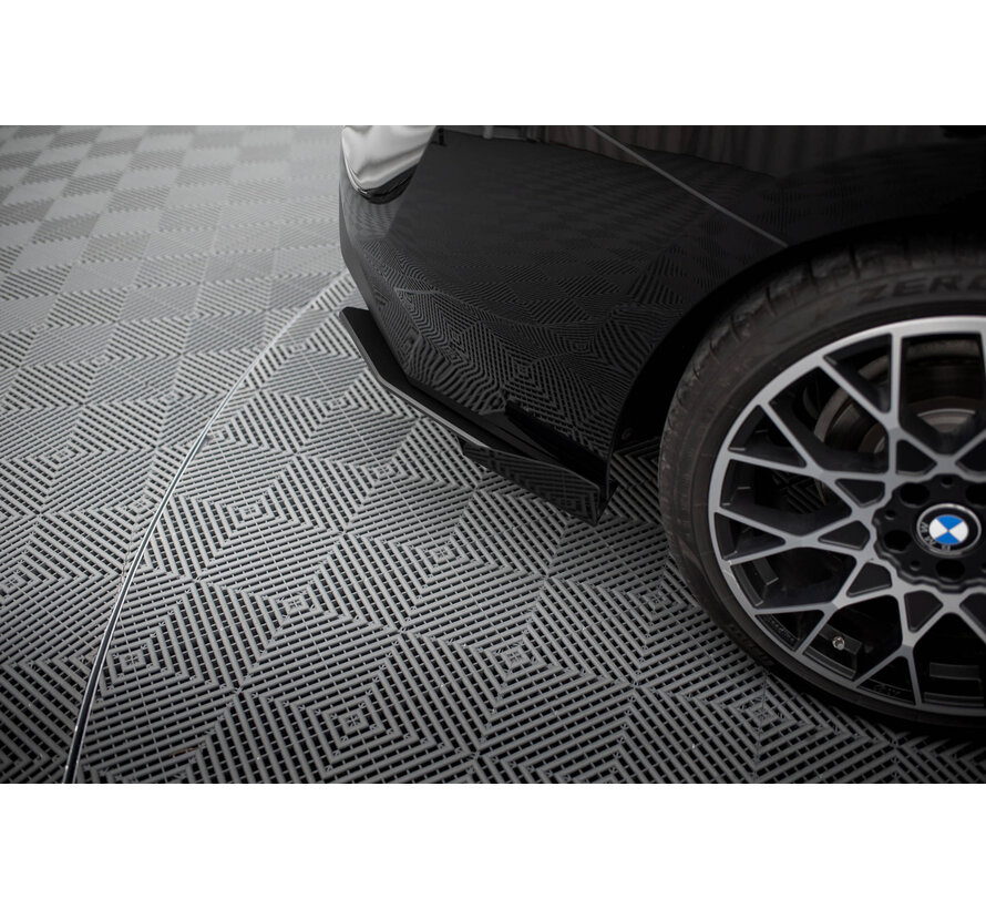 Maxton Design Street Pro Rear Side Splitters + Flaps BMW 2 Coupe G42